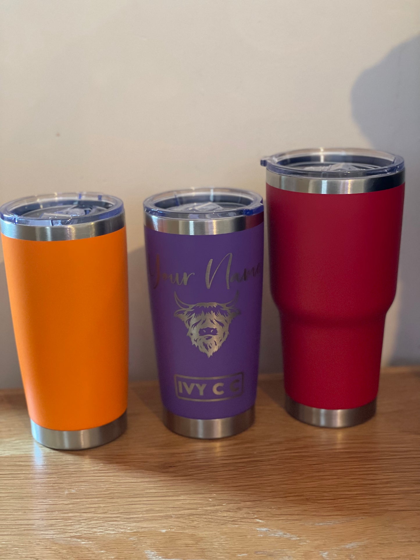 20oz 600ml Custom Engraved Thermal Tumbler