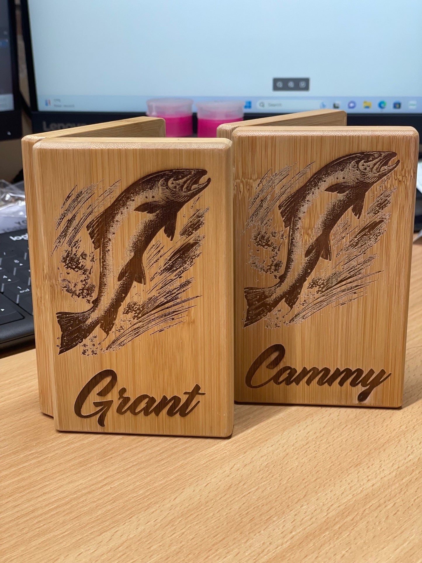 Fishing Bamboo Fly Custom Boxes