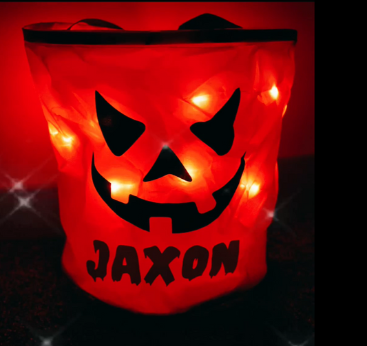 Large LED Light Up Halloween Bag